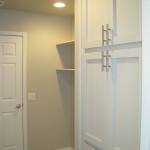 Laundry Room looking toward garage entrance.