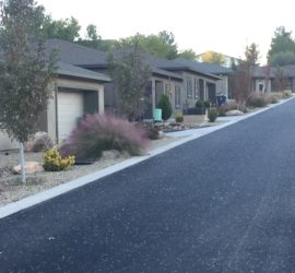 Single story Cottonwood rental townhomes at Ridgecrest with attached garage